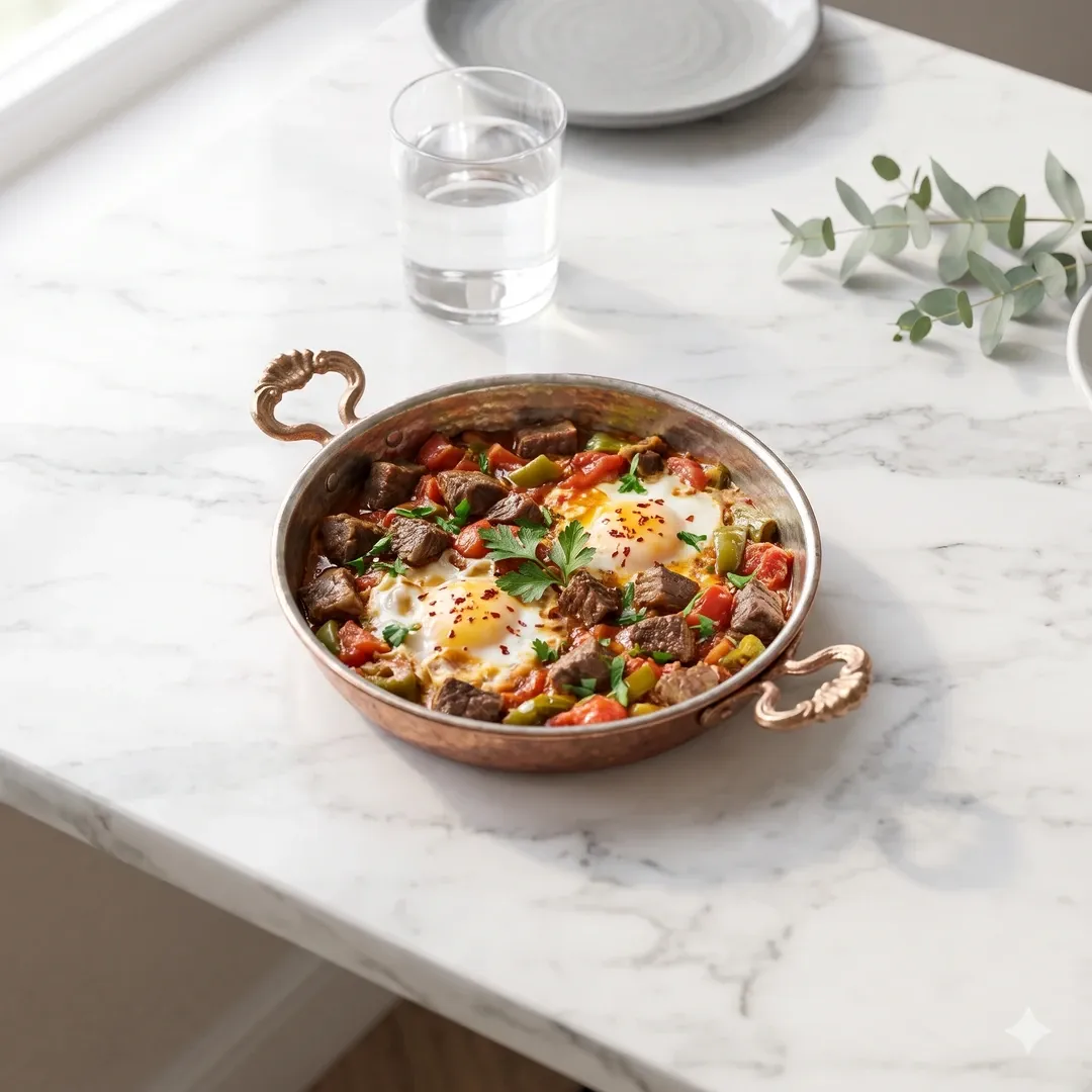 Kavurmalı Menemen