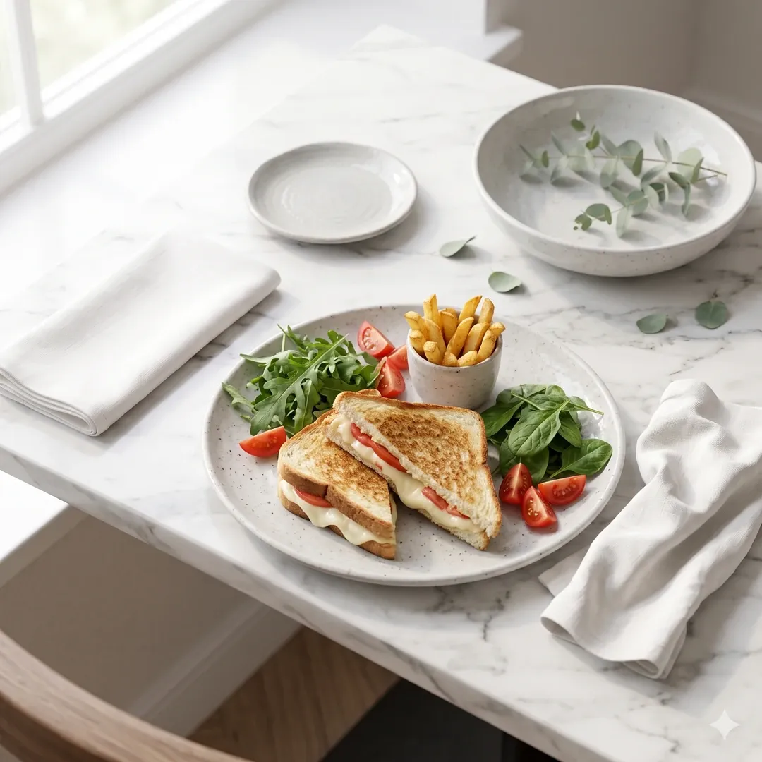 Beyaz Peynirli Tost