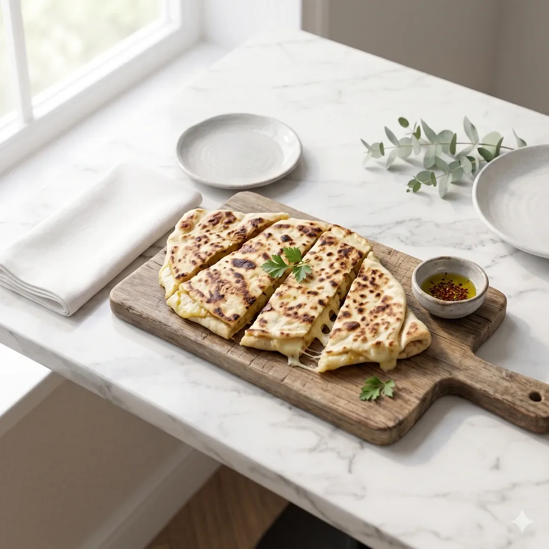 Patatesli Kaşarlı Gözleme