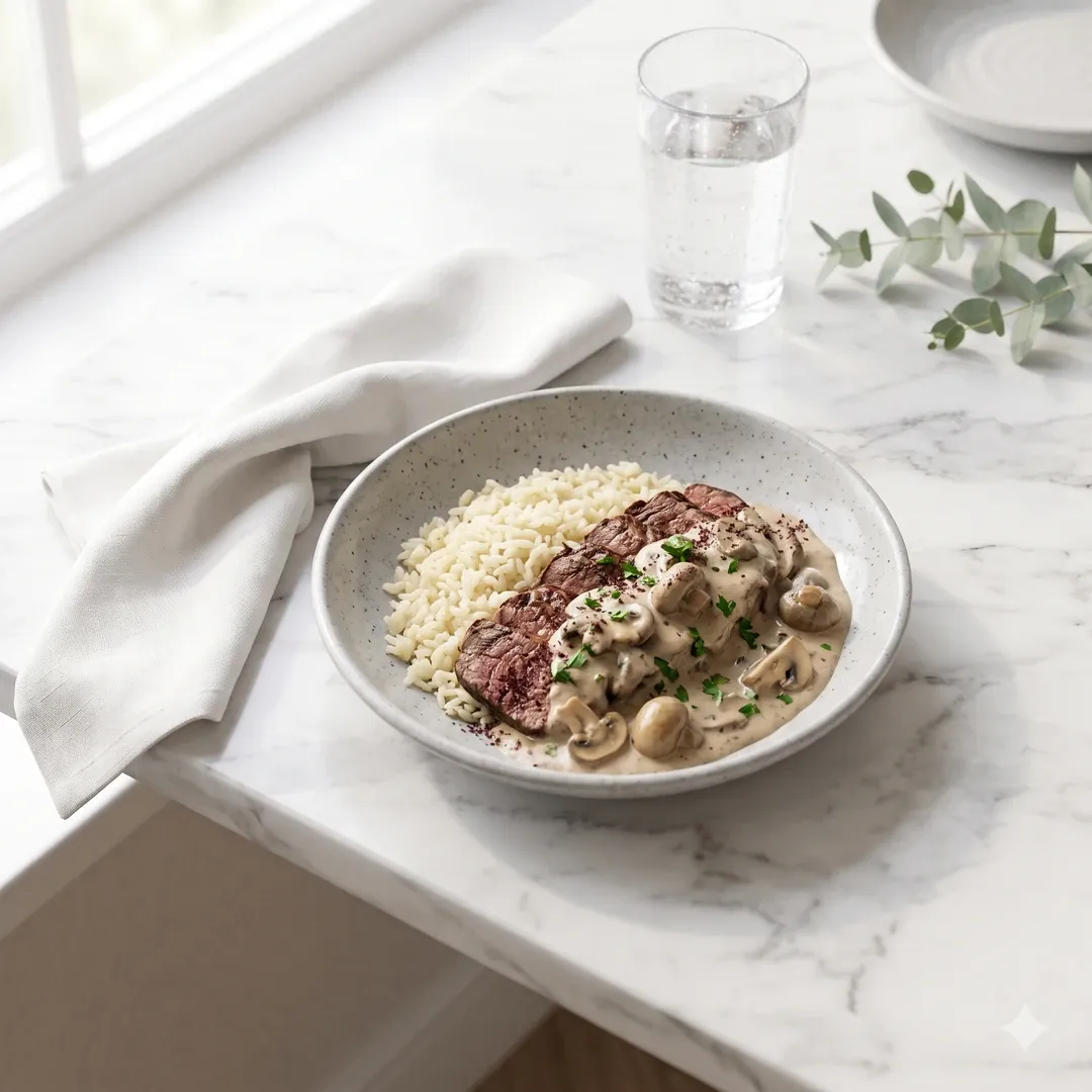 Mantar Soslu Et Bonfile
