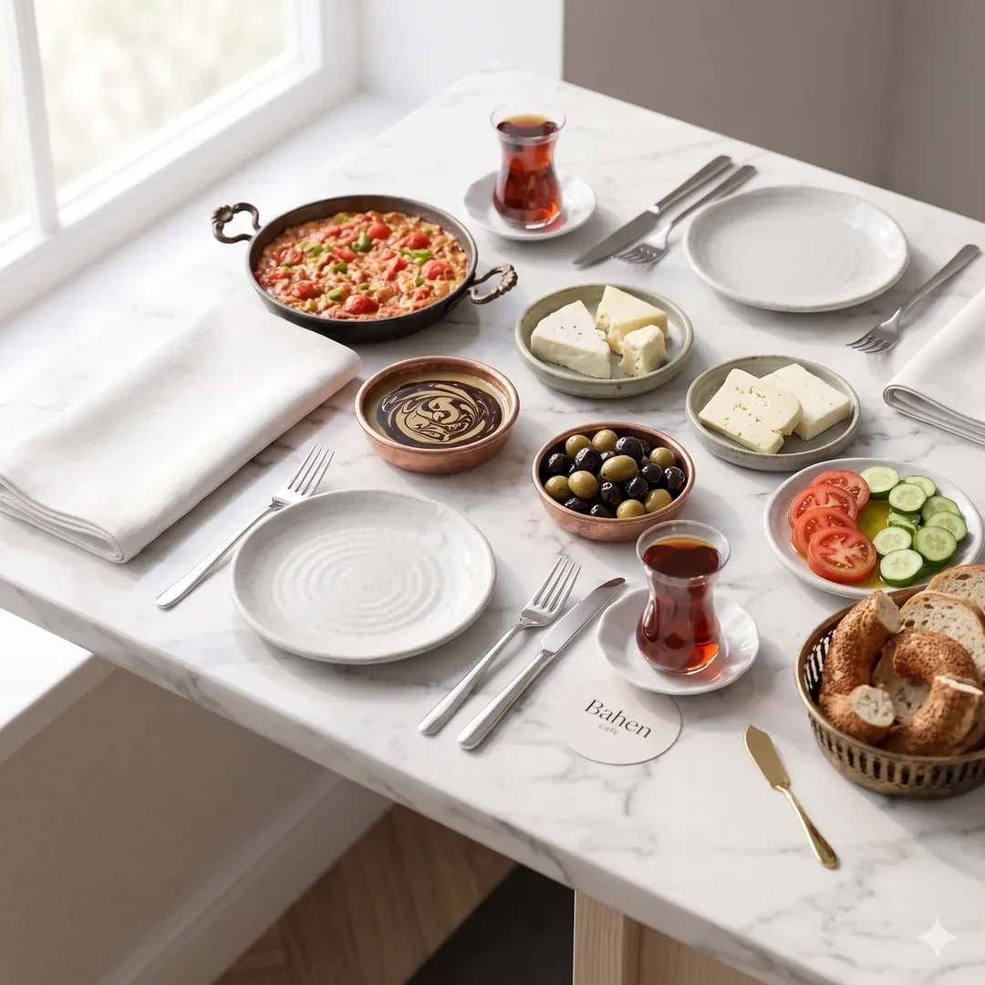 Bahen Serpme Kahvaltı (2 Kişilik)